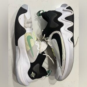Nike Giannis Immortality 2 White/Black/Neon Volt Basketball Shoes